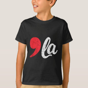 T-shirt Harris 2024 Président Distressed Comma La Funny 1