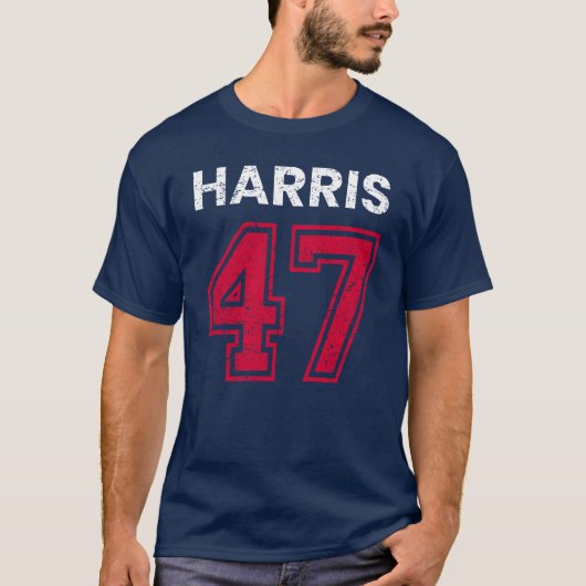 T-shirt Harris 47 I - Kamala Harris Pour Président (Devant)