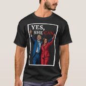 T-shirt Harris Et Barack Obama À L'Avant Des Élections De (Devant)