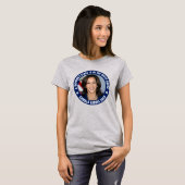 T-shirt Harris LA PLACE D'UNE FEMME EST DANS LA MAISON BLA (Devant entier)