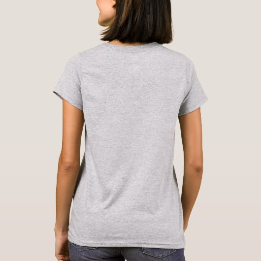 T-shirt Harris LA PLACE D'UNE FEMME EST DANS LA MAISON BLA (Dos)