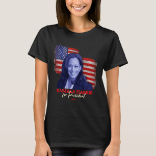 T-shirt Harris Pour Président 2024 Madame la Vice-Présiden