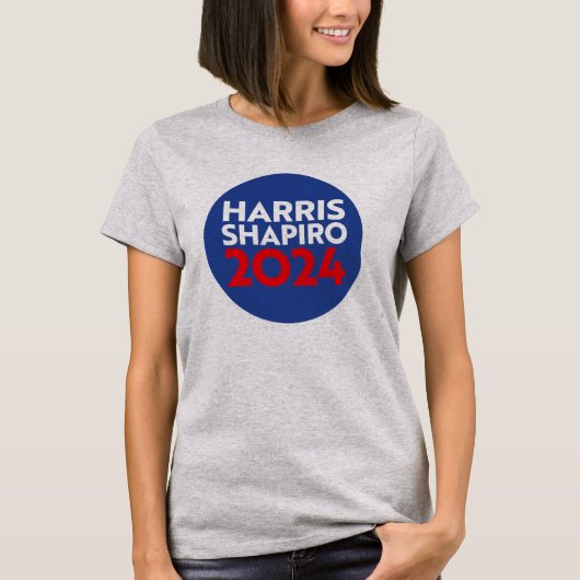 T-SHIRT HARRIS SHAPIRO 2024 (Devant)