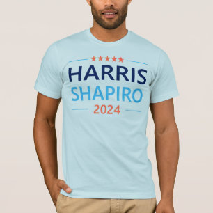 T-shirt Harris Shapiro 2024 Kamala Harris Democrat