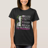 T-shirt Harris T Shirt - Kamala Harris Vp - Histoire noire (Devant)