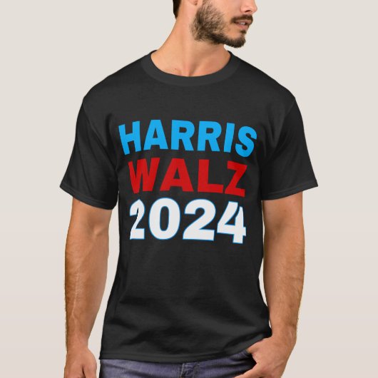 T-shirt Harris Walz 2024 (Devant)