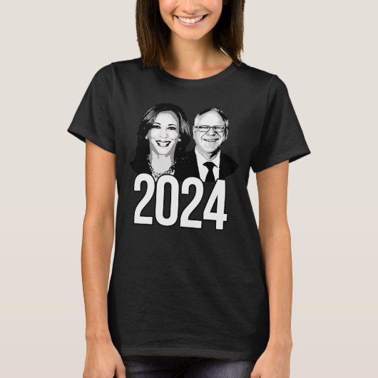 T-shirt Harris Walz 2024 (Devant)