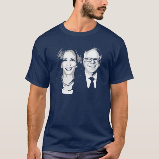 T-shirt Harris Walz 2024 (Devant)
