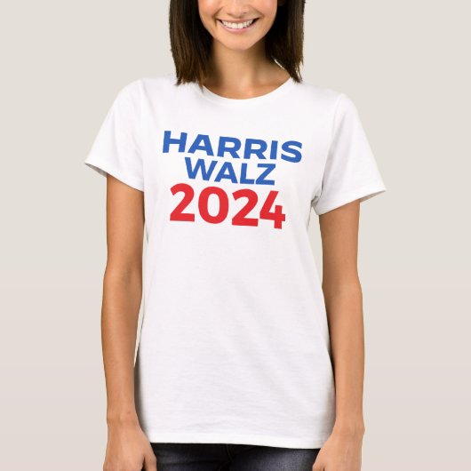 T-shirt Harris Walz 2024 (Devant)