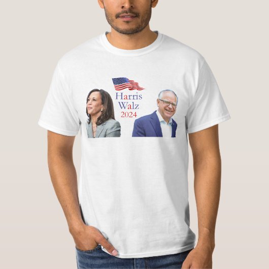 T-shirt Harris Walz 2024 (Devant)