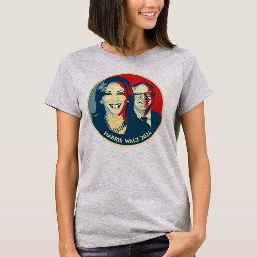 T-shirt Harris Walz 2024 (Devant)
