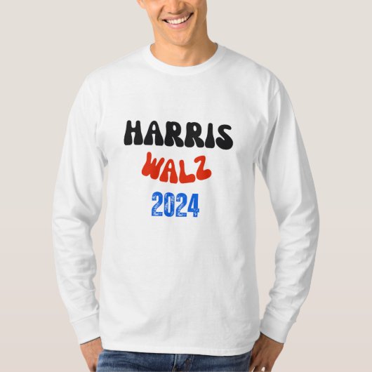 T-SHIRT HARRIS WALZ 2024 (Devant)