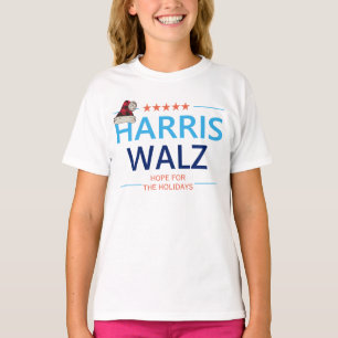 T-shirt Harris Walz 2024 Christmas Hope for the Holidays