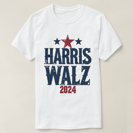 T-shirt Harris Walz 2024 Election Kamala Harris Tim Waltz (Design devant)
