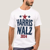 T-shirt Harris Walz 2024 Election Kamala Harris Tim Waltz (Devant)