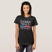 T-shirt Harris Walz 2024 Évidemment | Tim Walz (Devant entier)