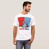 T-shirt Harris Walz 2024 Manifestement Chat (Devant entier)
