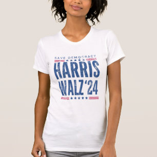 T-shirt Harris Walz 2024 Sauver la démocratie
