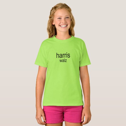 T-shirt Harris / Walz Brat Summer (Devant entier)