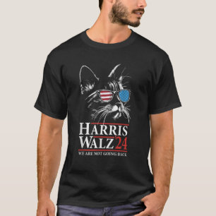 T-shirt Harris Walz Élection 2024 Nous Ne Retournons Pas D