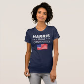 T-shirt Harris Walz Évidemment élection 2024 (Devant entier)
