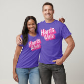 T-shirt Harris Walz Pink (Unisexe)