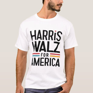 T-shirt harris walz pour l'amérique