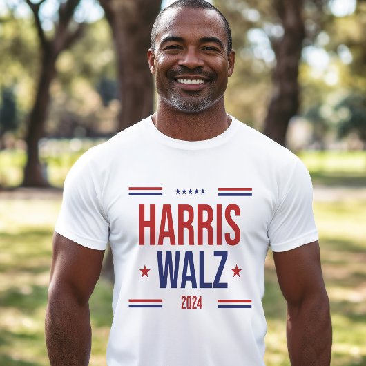 T-shirt Harris Walz Supporte L'Élection Démocratique