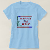 T-shirt HARRIS WALZ Vote Elections Tee (Design devant)