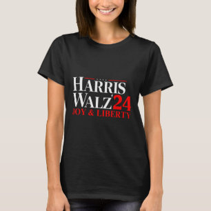 T-shirt Harris Wheimer Waltz 2024 Harris W Joy Liberty 1