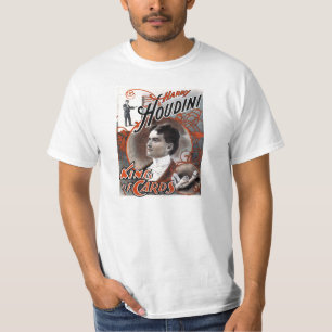 T-shirt Harry Houdini - conception de poster vintage