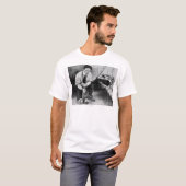 T-shirt Harry Houdini environ à échapper de la prison (Devant entier)
