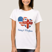 T-shirt Harry & Meghan Mariage, 19 mai 2018 (Devant)
