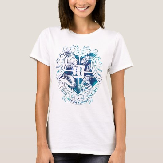 T-shirt Harry Potter | Aguamenti HOGWARTS™ Crest (Devant)