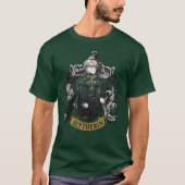 T-shirt HARRY POTTER™ | Anime Draco Malfoy House Crest (Devant)