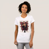 T-shirt HARRY POTTER™ | Anime Hermione Granger assis (Devant entier)