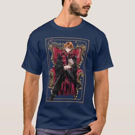 T-shirt HARRY POTTER™ | Anime Ron Weasley Assis (Devant)