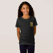 T-Shirt Harry Potter | Bannière Monogramme Gryffindor (Devant entier)