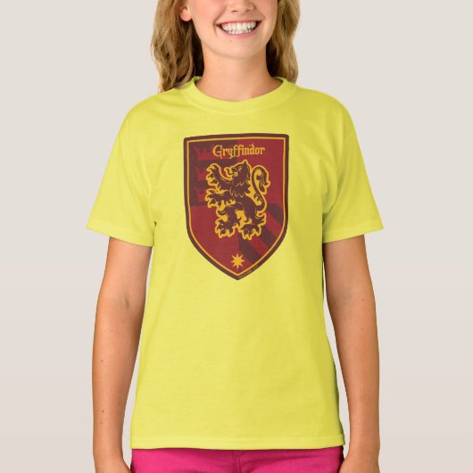 T-shirt Harry Potter | Blason de fierté de la maison Gryff (Devant)