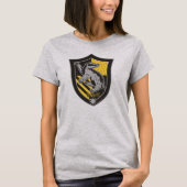 T-shirt Harry Potter | Blason de fierté de la maison Poufs (Devant)