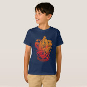 T-shirt Harry Potter | Blason de Gryffondor - Éclaboussé (Devant entier)
