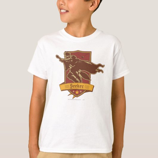 T-shirt Harry Potter | Blason de l'attrapeur QUIDDITCH™ (Devant)