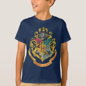 T-shirt Harry Potter | Blason de Poudlard - Couleurs compl (Devant)