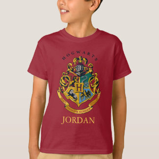T-shirt Harry Potter | Blason de Poudlard - Couleurs Réell
