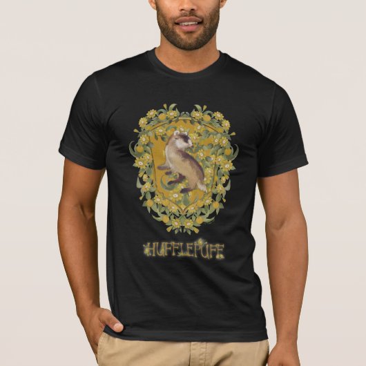 T-shirt HARRY POTTER™ | Blason de POUFFELEUR™ (Devant)