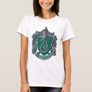 T-shirt Harry Potter Blason de Serpentard Vert