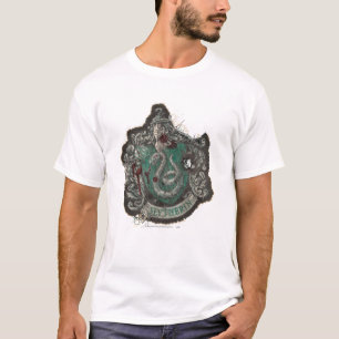 T-shirt Harry Potter Blason de Serpentard - Vintage