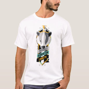 T-shirt Harry Potter   Blason des qualités de la maison PO