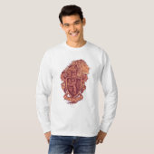 T-shirt Harry Potter | Blason du Lion Gryffindor (Devant entier)