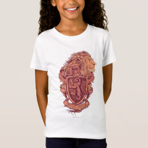 T-Shirt Harry Potter Blason du Lion Gryffindor